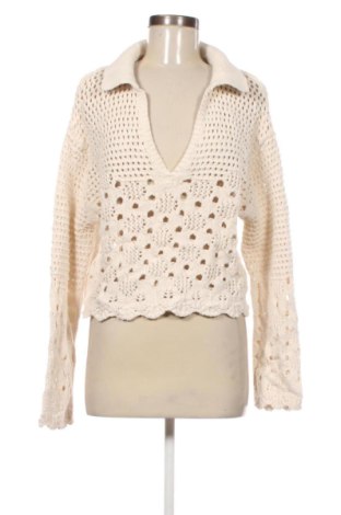 Dámský svetr H&M, Velikost L, Barva Krémová, Cena  309,00 Kč
