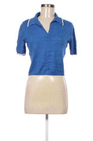 Дамски пуловер H&M Divided, Размер S, Цвят Син, Цена 4,60 €