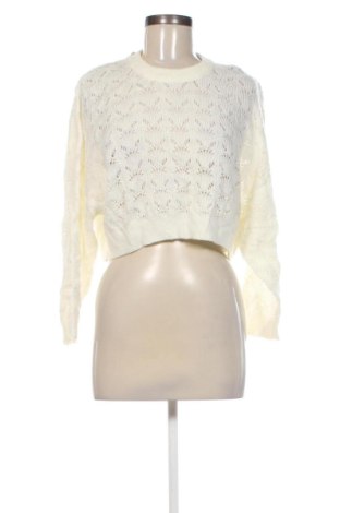 Дамски пуловер H&M Divided, Размер L, Цвят Бял, Цена 4,60 €