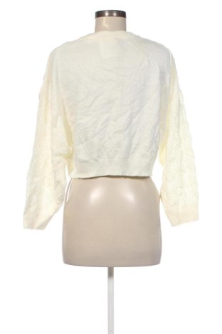 Дамски пуловер H&M Divided, Размер L, Цвят Бял, Цена 4,60 €