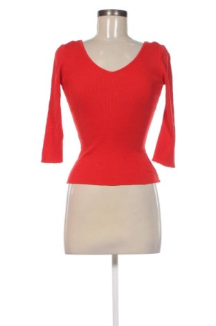 Dámský svetr Hallhuber, Velikost M, Barva Červená, Cena  619,00 Kč