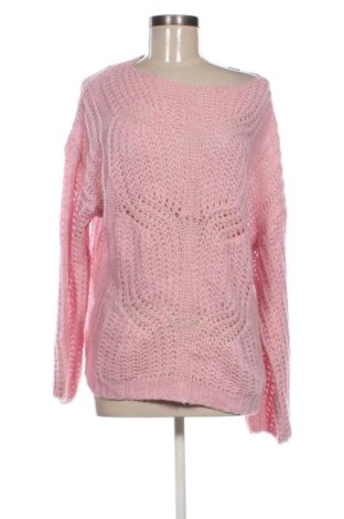 Γυναικείο πουλόβερ Heart Kiss, Μέγεθος L, Χρώμα Ρόζ , Τιμή 17,99 €