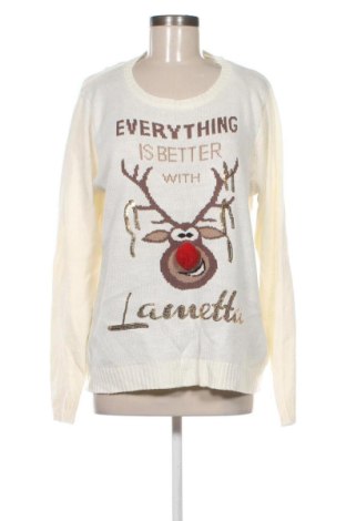 Дамски пуловер Janina, Размер XL, Цвят Екрю, Цена 15,00 €