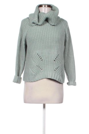 Дамски пуловер Jean Pascale, Размер S, Цвят Зелен, Цена 4,60 €