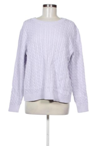 Pulover de femei Lands' End, Mărime XL, Culoare Mov deschis, Preț 91,99 Lei