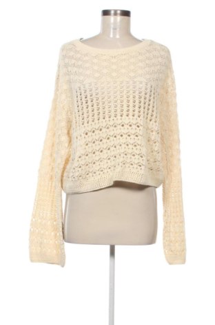 Pulover de femei Mango, Mărime M, Culoare Ecru, Preț 41,99 Lei