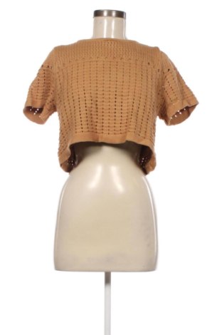 Dámský svetr Paper Heart, Velikost S, Barva Hnědá, Cena  249,00 Kč