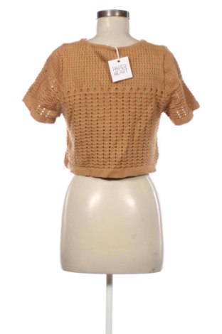 Dámský svetr Paper Heart, Velikost S, Barva Hnědá, Cena  249,00 Kč