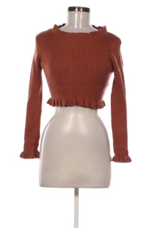 Дамски пуловер Pink Diamond, Размер M, Цвят Кафяв, Цена 5,62 €