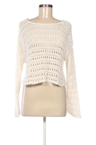 Damski sweter Pull&Bear, Rozmiar M, Kolor Biały, Cena 34,95 zł