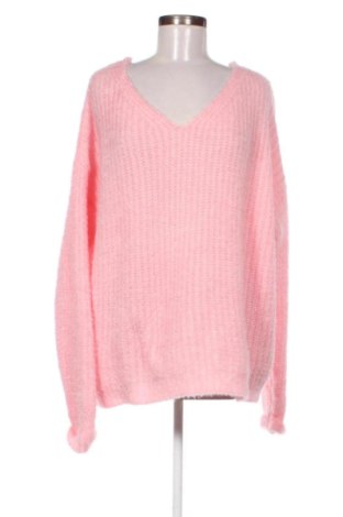 Damski sweter Sinsay, Rozmiar L, Kolor Różowy, Cena 53,45 zł