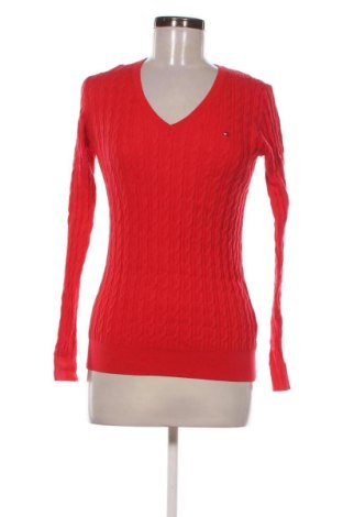 Pulover de femei Tommy Hilfiger, Mărime M, Culoare Roșu, Preț 345,99 Lei