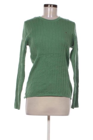 Дамски пуловер Tommy Hilfiger, Размер L, Цвят Зелен, Цена 130,37 €
