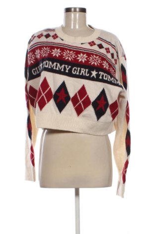 Damski sweter Tommy Jeans, Rozmiar L, Kolor Kolorowy, Cena 220,99 zł
