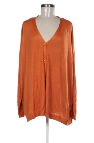 Дамски пуловер Ulla Popken, Размер 4XL, Цвят Оранжев, Цена 21,47 €