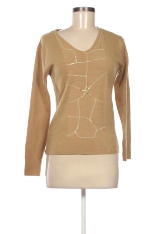Дамски пуловер Unbranded, Размер M, Цвят Бежов, Цена 11,00 €