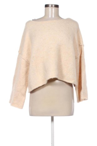 Damski sweter Zara, Rozmiar M, Kolor ecru, Cena 75,02 zł