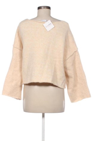 Damski sweter Zara, Rozmiar M, Kolor ecru, Cena 75,02 zł