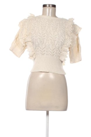 Pulover de femei Zara, Mărime M, Culoare Bej, Preț 196,99 Lei