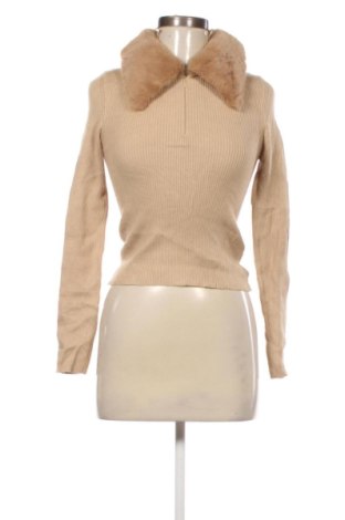 Дамски пуловер Zara, Размер M, Цвят Бежов, Цена 14,31 €