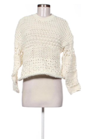 Damski sweter Zara, Rozmiar S, Kolor ecru, Cena 101,17 zł