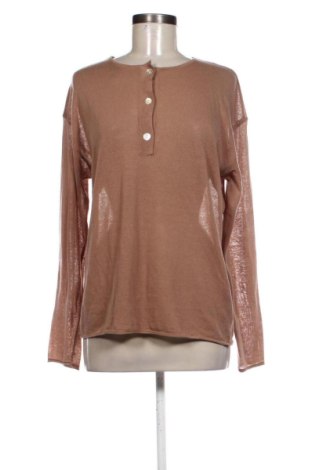 Damski sweter Zara, Rozmiar S, Kolor Brązowy, Cena 64,30 zł