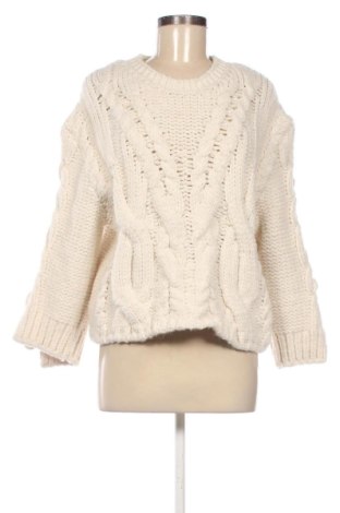 Pulover de femei Zara, Mărime S, Culoare Ecru, Preț 102,00 Lei
