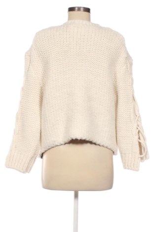 Pulover de femei Zara, Mărime S, Culoare Ecru, Preț 102,00 Lei