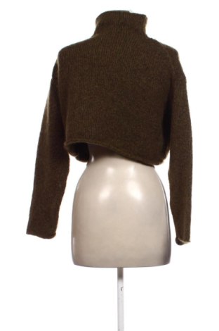 Дамски пуловер Zara, Размер S, Цвят Зелен, Цена 30,80 €