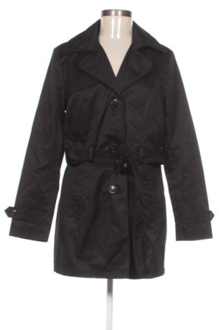 Trench de femei C&A, Mărime M, Culoare Negru, Preț 215,99 Lei