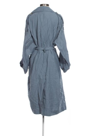 Trench de femei H&M, Mărime S, Culoare Albastru, Preț 118,99 Lei