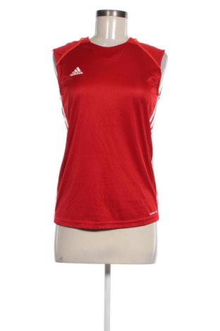 Damen Sporttop Adidas, Größe M, Farbe Rot, Preis € 17,99