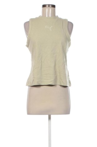 Damen Sporttop PUMA, Größe L, Farbe Grün, Preis 22,99 €