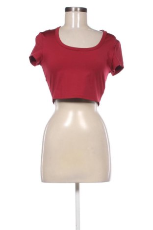 Damski sportowy top SHEIN, Rozmiar M, Kolor Czerwony, Cena 32,15 zł