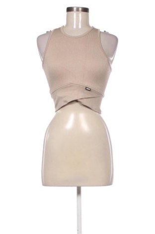 Damen Sporttop Stronger, Größe S, Farbe Beige, Preis € 17,00