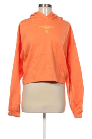 Hanorac de femei Calvin Klein Jeans, Mărime L, Culoare Portocaliu, Preț 181,99 Lei