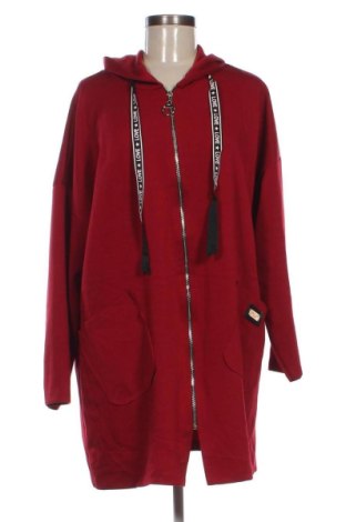 Hanorac de femei Fashion Jeans, Mărime XXL, Culoare Roșu, Preț 123,99 Lei