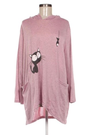 Damska bluza SHEIN, Rozmiar XXL, Kolor Różowy, Cena 37,99 zł