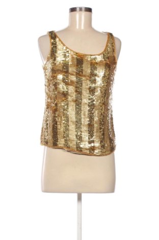 Damski top Elegance Paris, Rozmiar M, Kolor Złocisty, Cena 68,99 zł