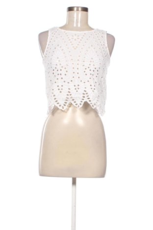 Top de femei H&M Divided, Mărime S, Culoare Alb, Preț 41,71 Lei