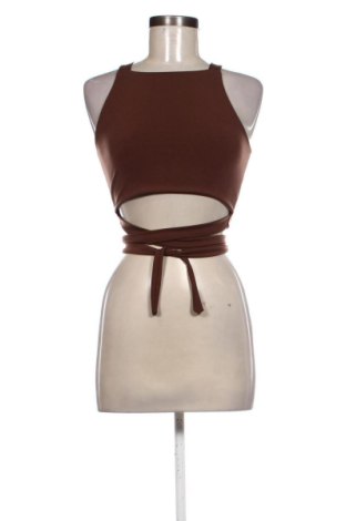 Дамски топ MINDYOURSTYLE, Размер XS, Цвят Кафяв, Цена 9,00 €