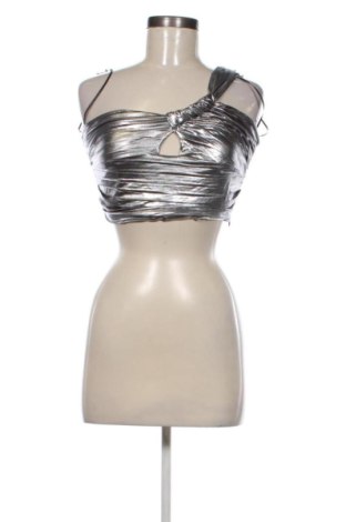 Top de femei Unbranded, Mărime M, Culoare Argintiu, Preț 91,99 Lei
