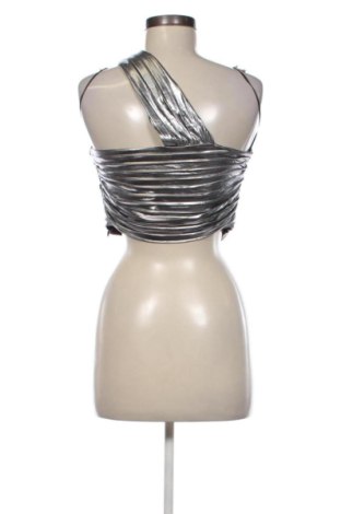 Top de femei Unbranded, Mărime M, Culoare Argintiu, Preț 91,99 Lei