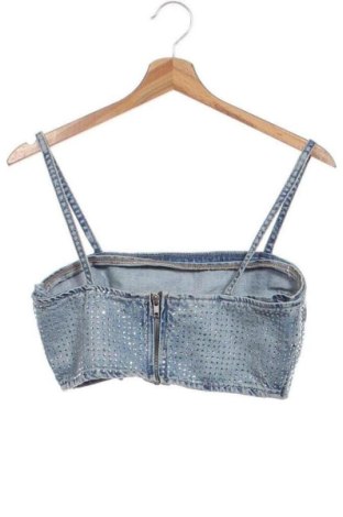 Дамски топ Zara, Размер S, Цвят Син, Цена 11,00 €