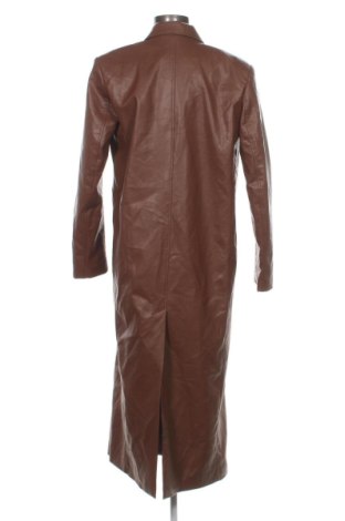 Damen Ledermantel Zara, Größe M, Farbe Braun, Preis 86,99 €