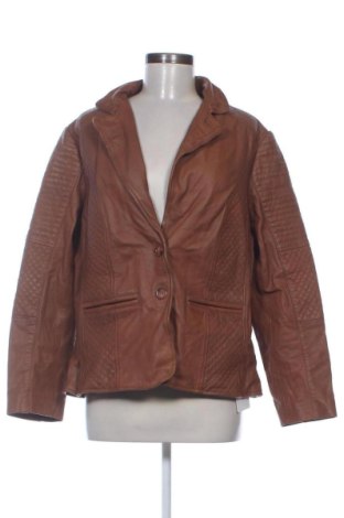 Geacă de piele pentru femei Amy`s, Mărime M, Culoare Maro, Preț 307,99 Lei