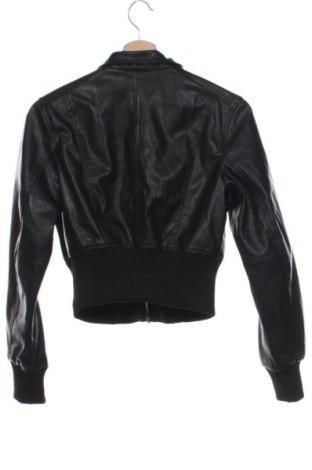 Női bőrdzseki Bershka, Méret XS, Szín Fekete, Ár 9 272 Ft