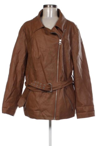 Damen Lederjacke Body Flirt, Größe XXL, Farbe Braun, Preis 38,99 €