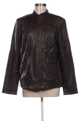 Geacă de piele pentru femei Bonita, Mărime L, Culoare Maro, Preț 307,99 Lei