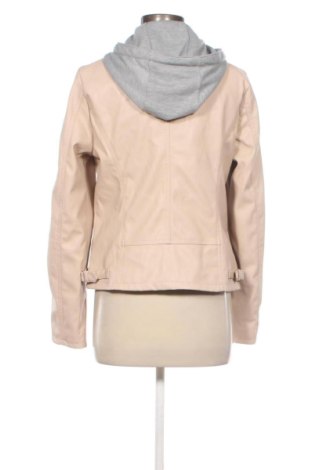 Дамско кожено яке C&A, Размер L, Цвят Бежов, Цена 20,45 €